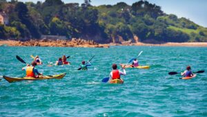 Sortie de groupe en Kayak de mer