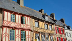 Bâtiments typiques à Tréguier